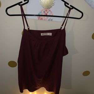Dark purple tank top